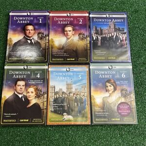 Downton‎ Abbey Seasons  1-6 PBS Carnival DVD Original UK Edition